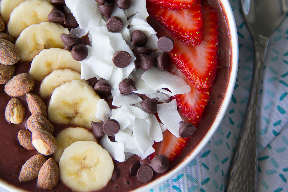 Acai Smoothie Dessert Bowl {Vitality Bowls Copycat} Say Grace