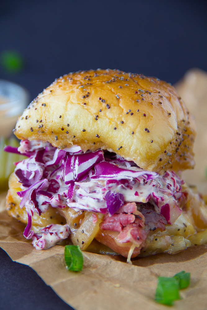 Leftover Corned Beef Sliders {Busch's Fresh Food Market} | Say Grace