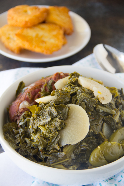 The Best Southern-Style Mustard Greens with Smoked Turkey Recipe
